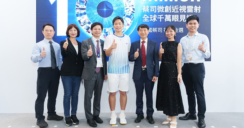 【奧運雙金李洋見證！全球破千萬眼蔡司微創近視雷射 ✨】