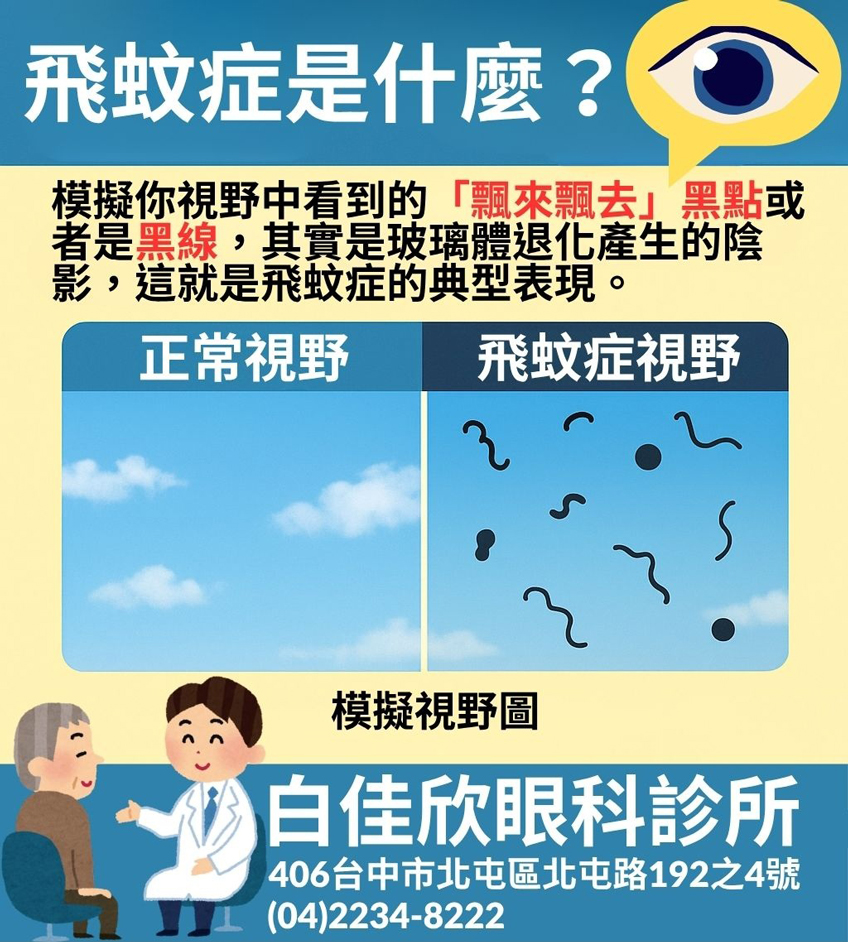 什麼是飛蚊症? 什麼是飛蚊症?